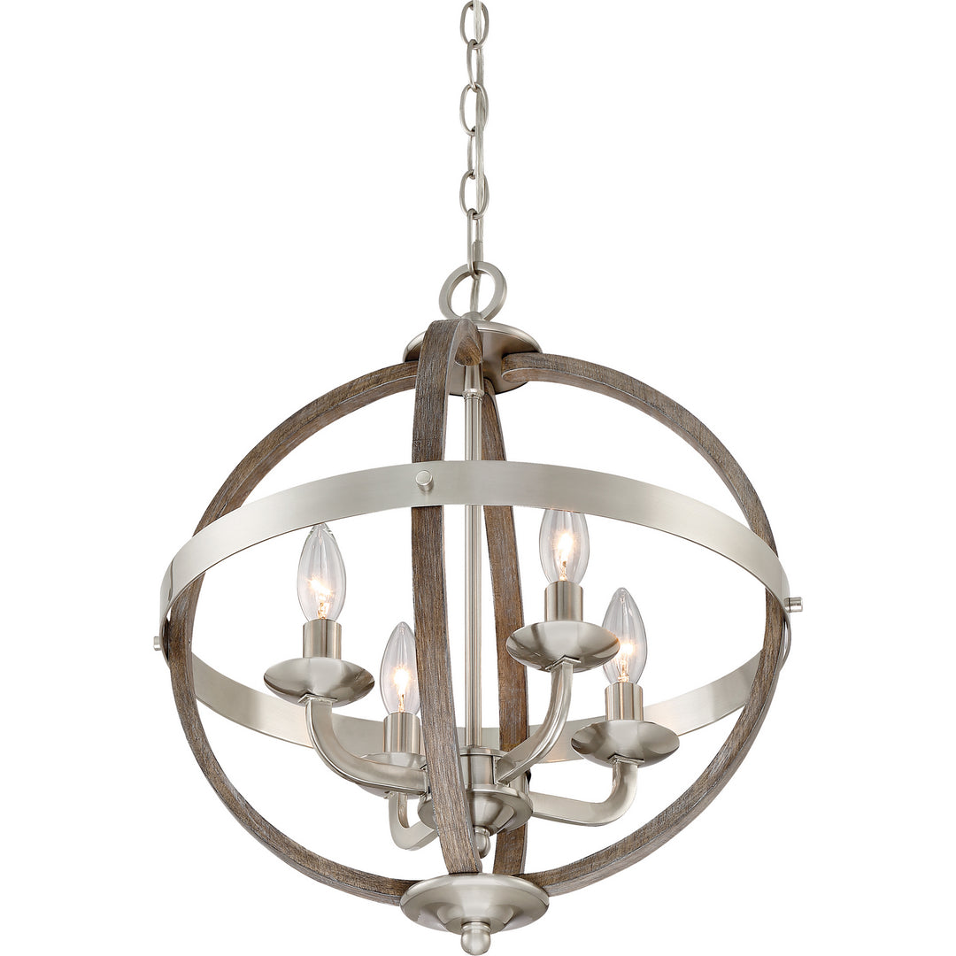 Quoizel Four Light Foyer Pendant