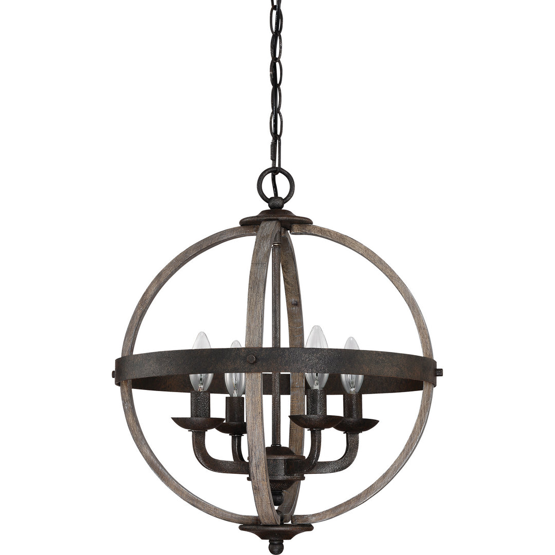 Quoizel Four Light Foyer Pendant