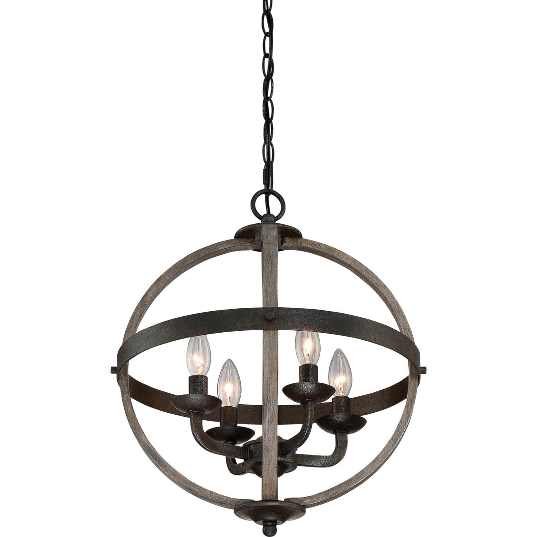 Quoizel Four Light Foyer Pendant