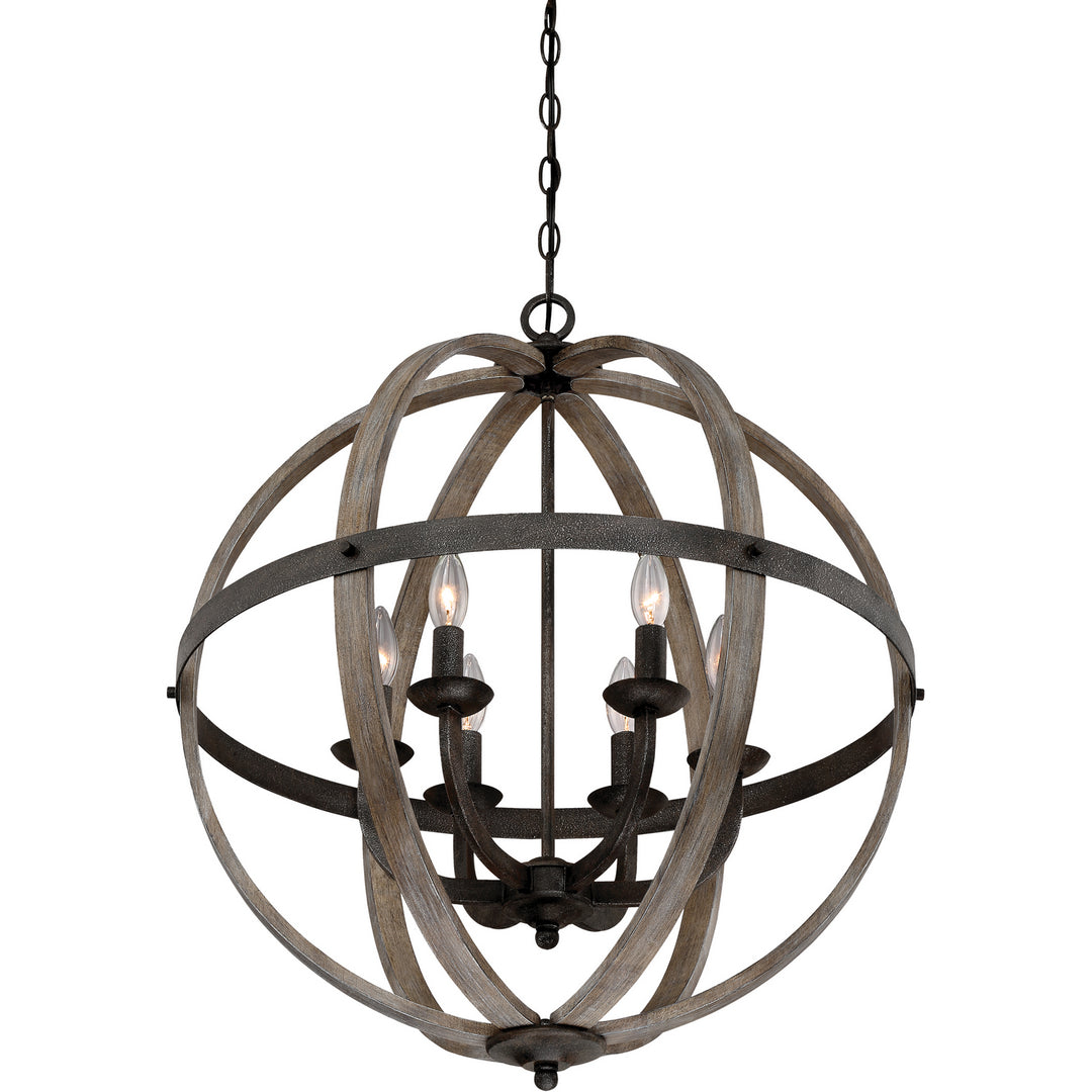 Quoizel Six Light Foyer Pendant