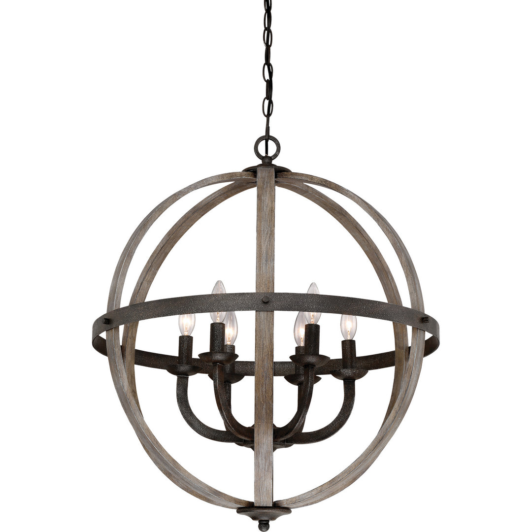 Quoizel Six Light Foyer Pendant