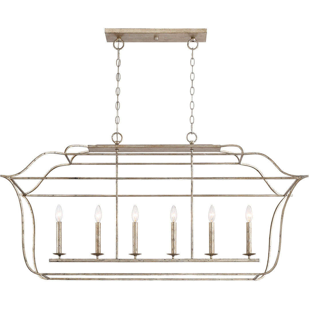 Quoizel Six Light Island Chandelier