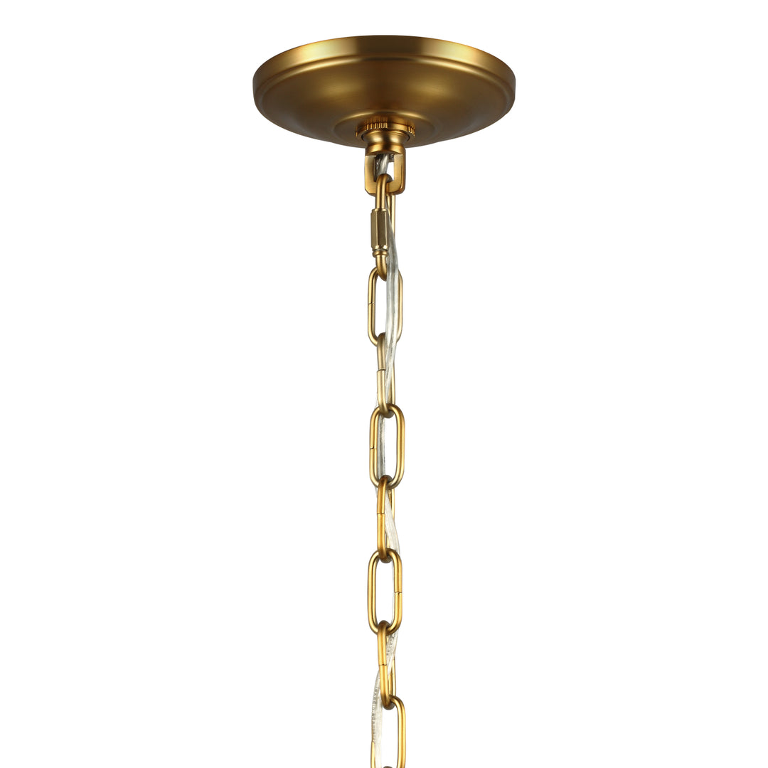 Visual Comfort Studio Three Light Pendant
