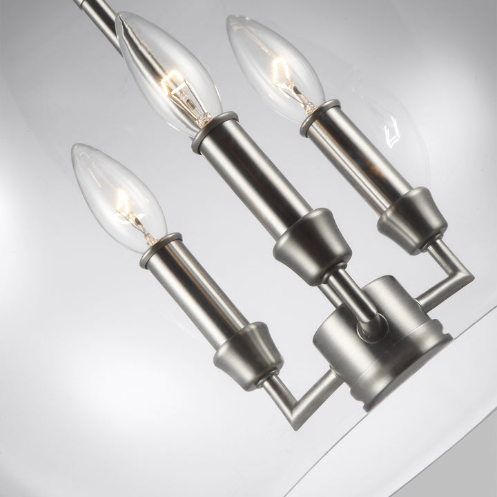 Visual Comfort Studio Three Light Pendant