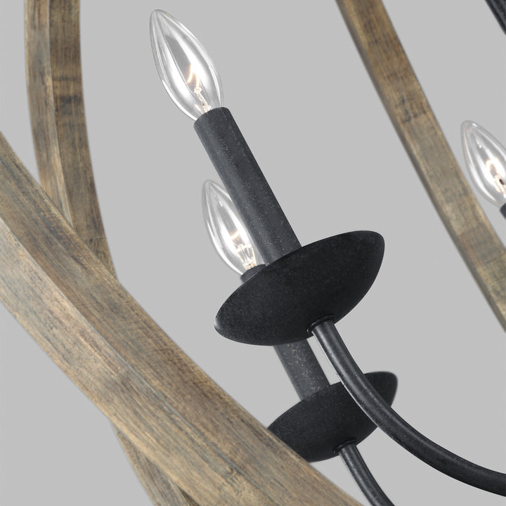 Visual Comfort Studio Six Light Pendant