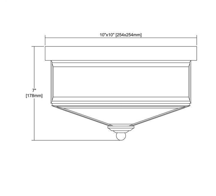 ELK Home Two Light Flush Mount