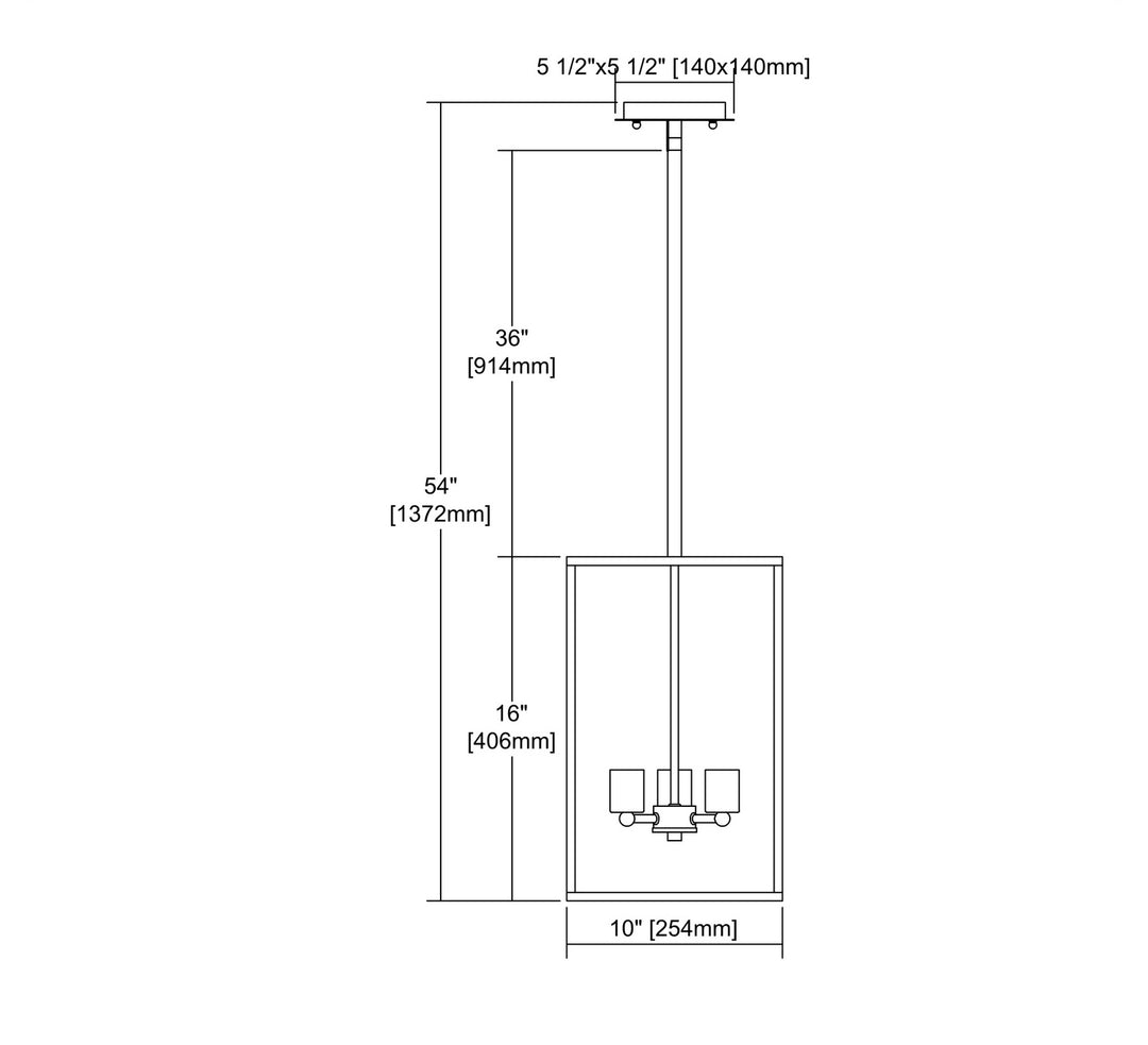 ELK Home Three Light Chandelier