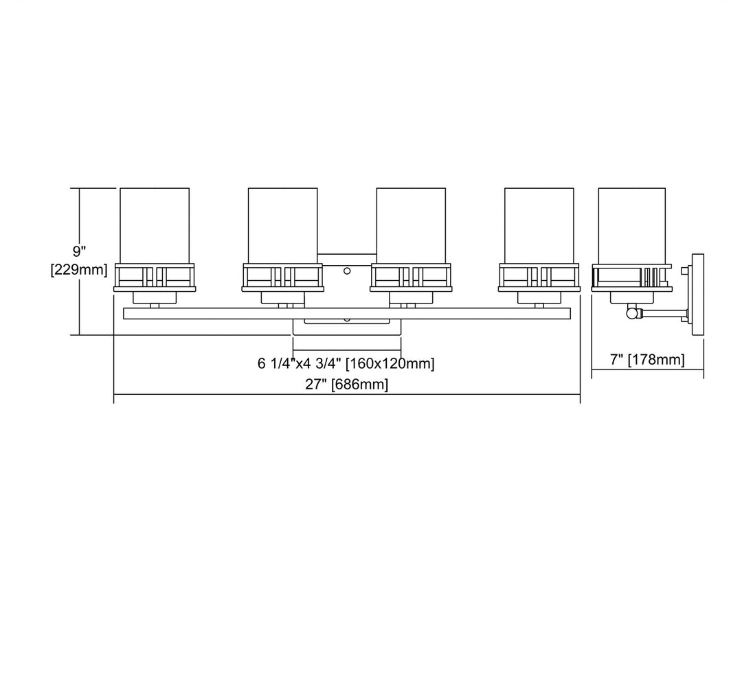 ELK Home Four Light Vanity