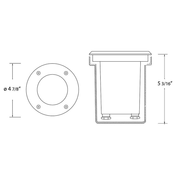 Eurofase One Light Outdoor Inground