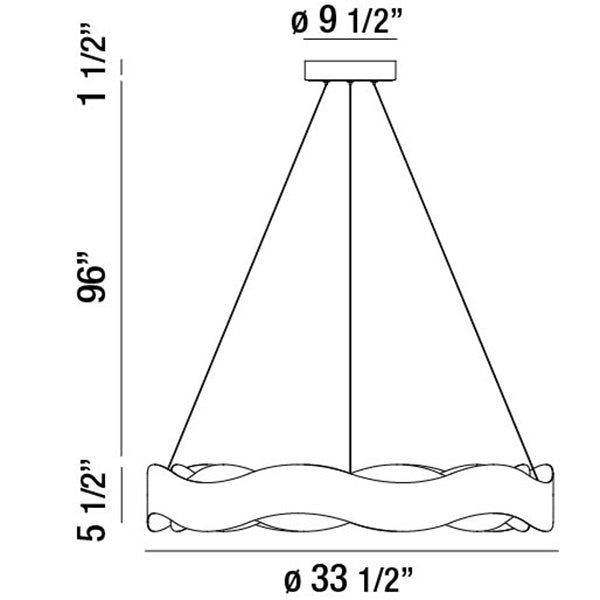 Eurofase LED Chandelier