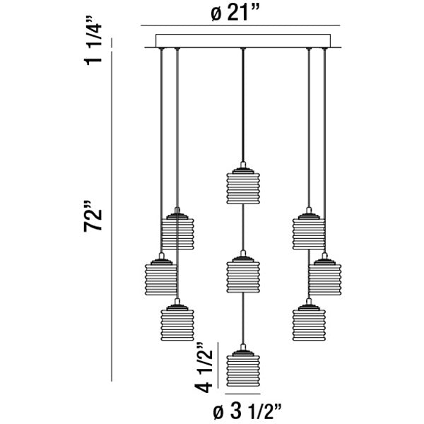 Eurofase LED Chandelier