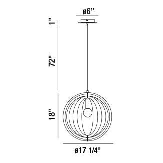 Eurofase One Light Pendant