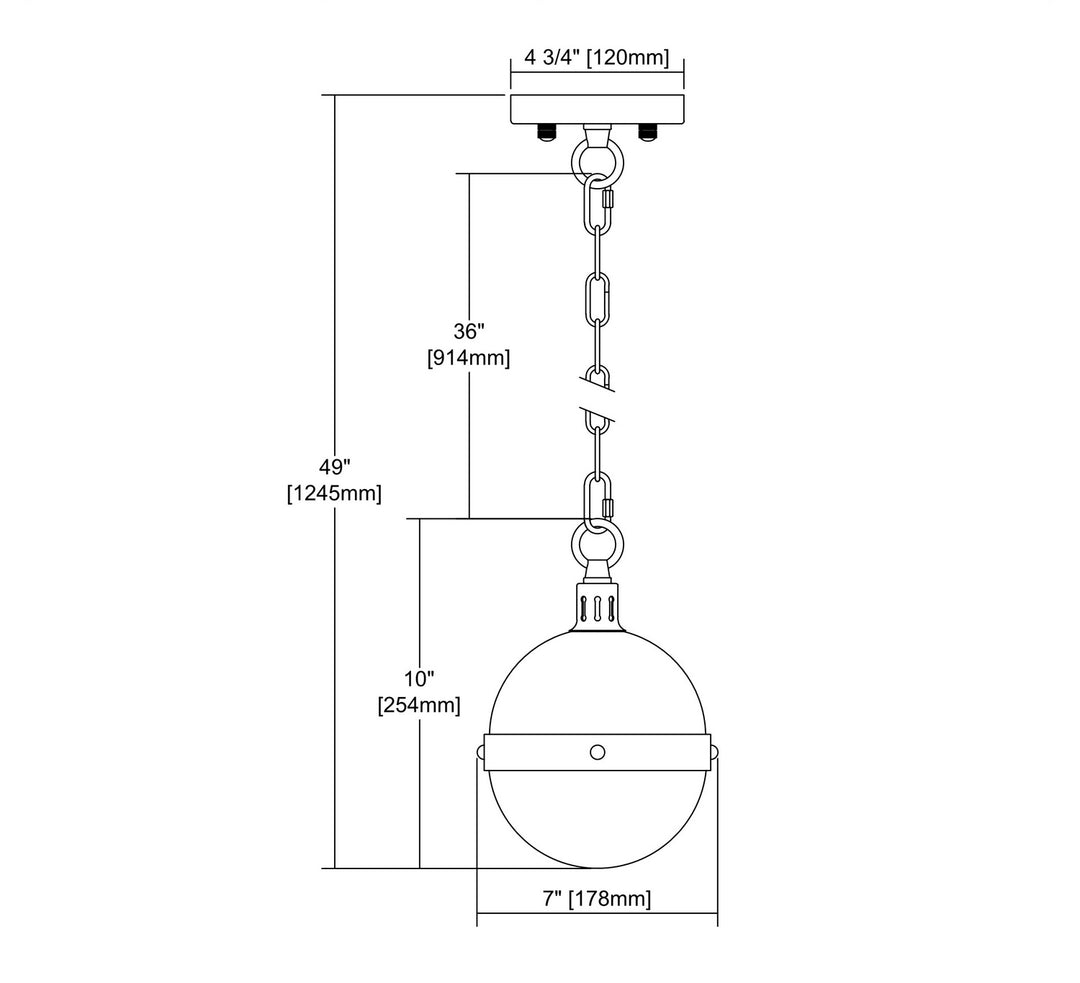 ELK Home One Light Mini Pendant