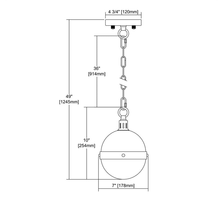 ELK Home One Light Mini Pendant