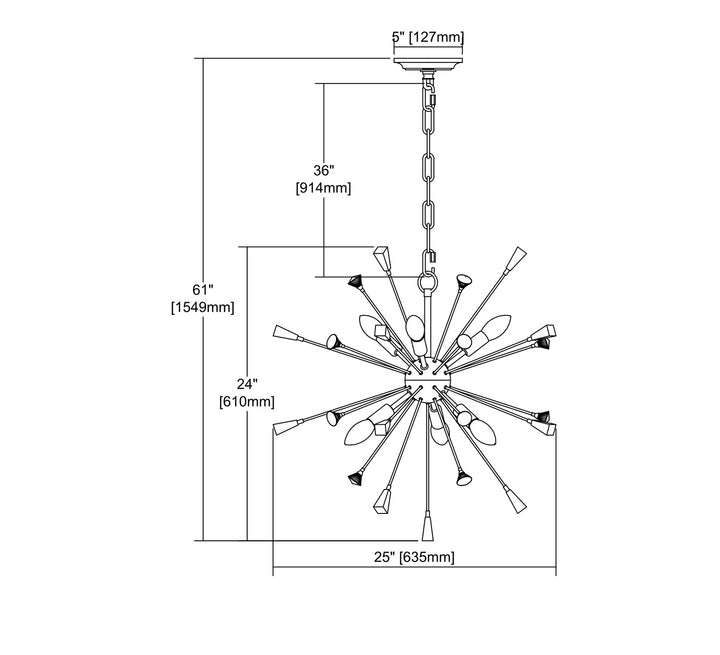 ELK Home Six Light Chandelier