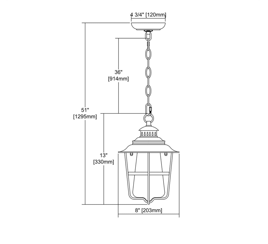 ELK Home One Light Outdoor Pendant