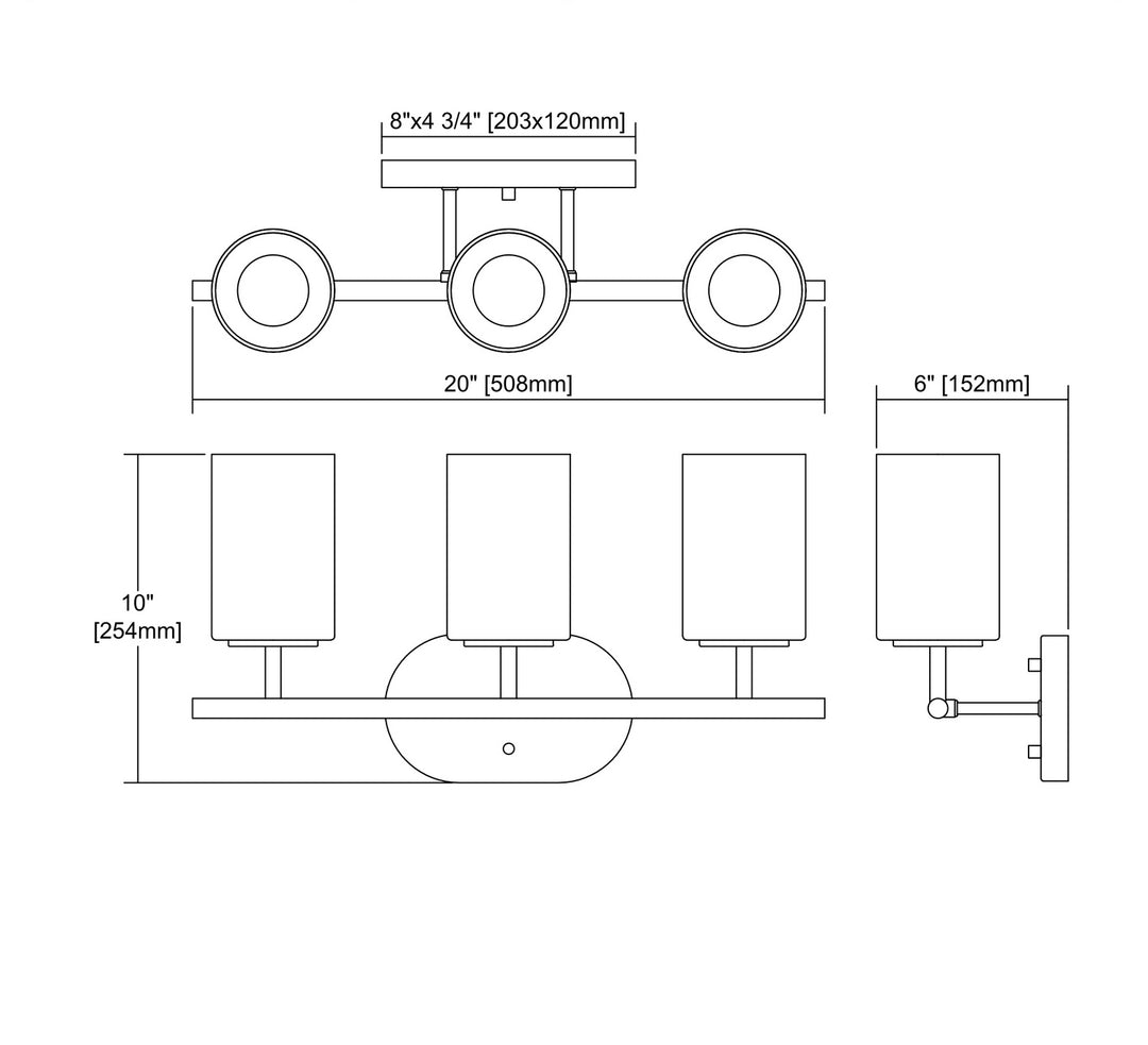 ELK Home Three Light Vanity