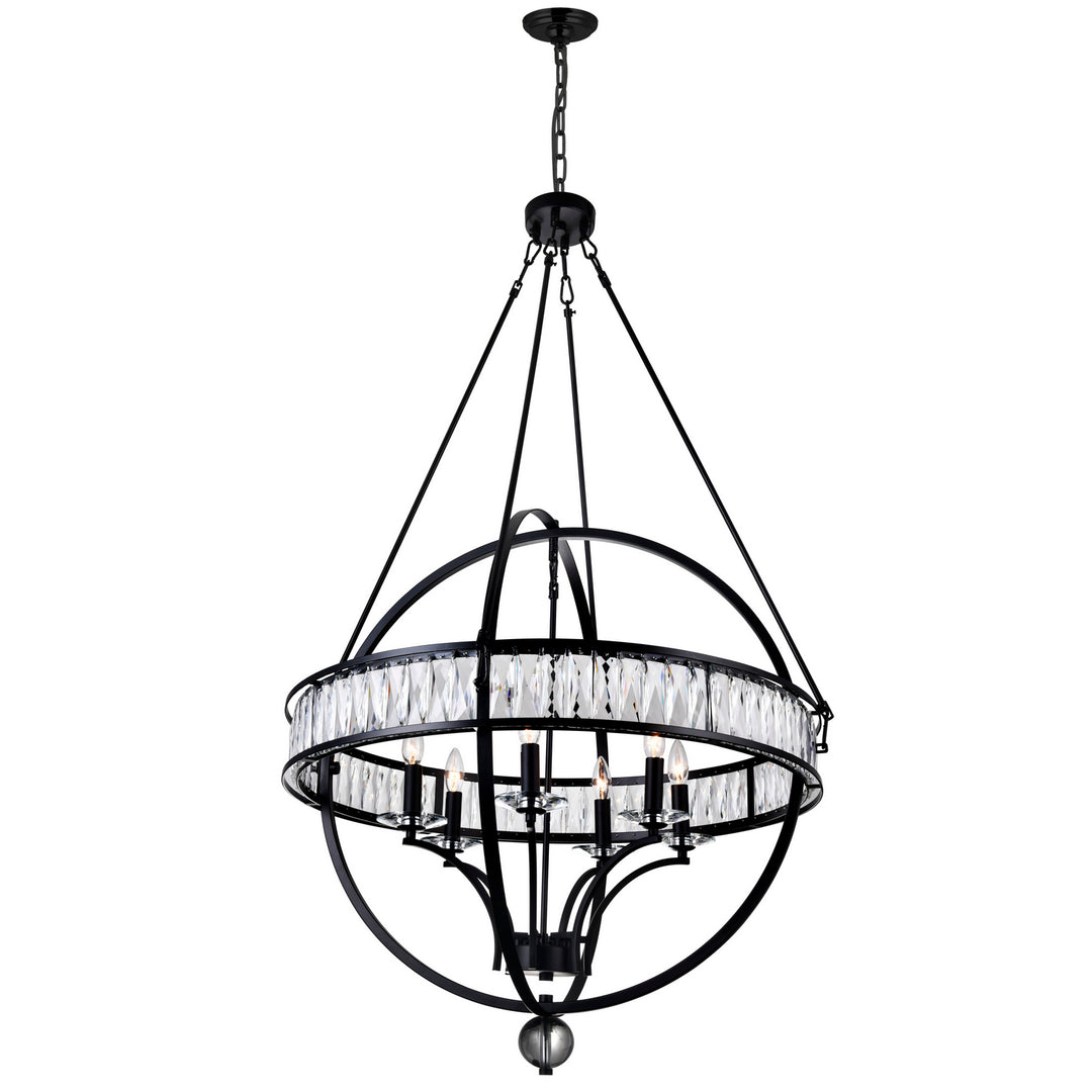 CWI Lighting Six Light Chandelier