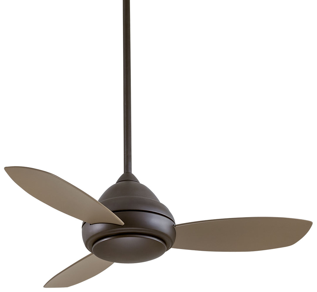 Minka Aire Concept I LED Ceiling Fan with 14W LED and handheld Remote Control