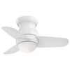 Minka Aire Spacesaver | Indoor Ceiling Fan with 15W Z19 & Wall Control