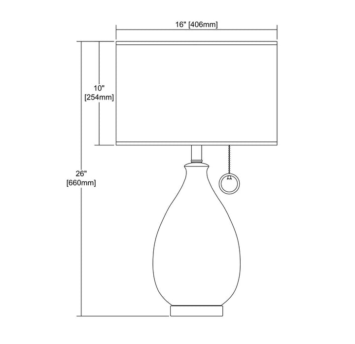 ELK Home One Light Table Lamp