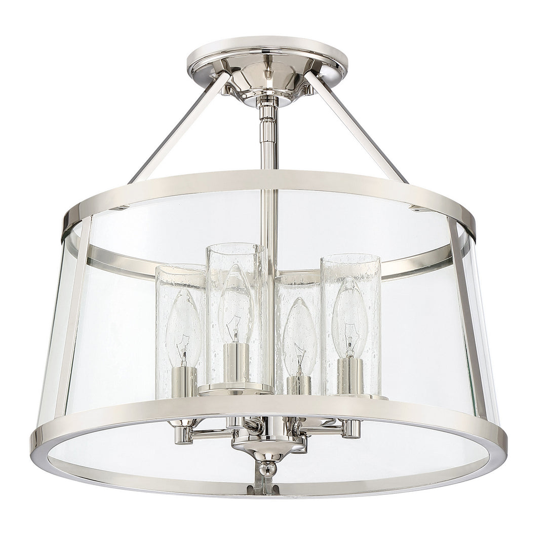 Quoizel Four Light Semi-Flush Mount