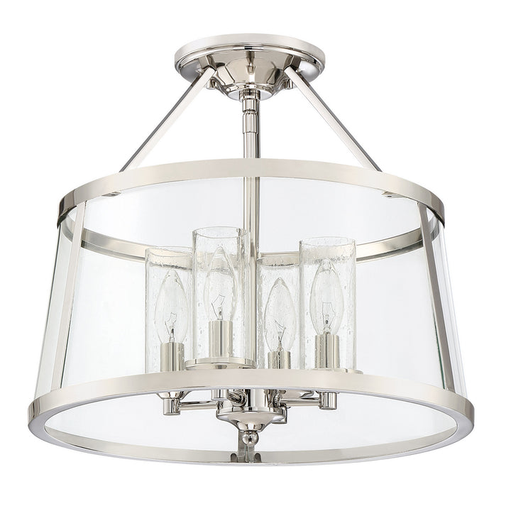 Quoizel Four Light Semi-Flush Mount