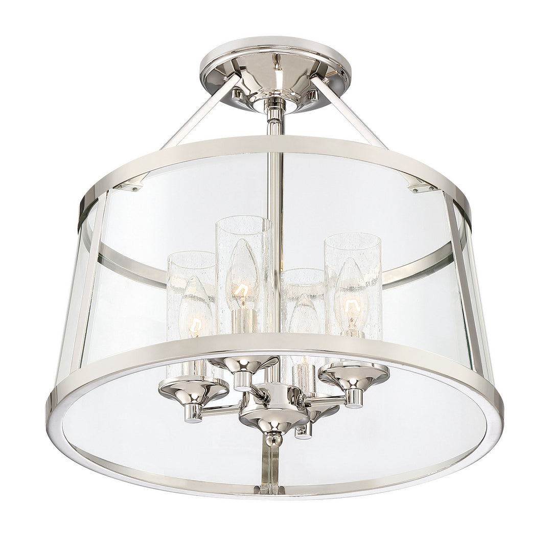 Quoizel Four Light Semi-Flush Mount