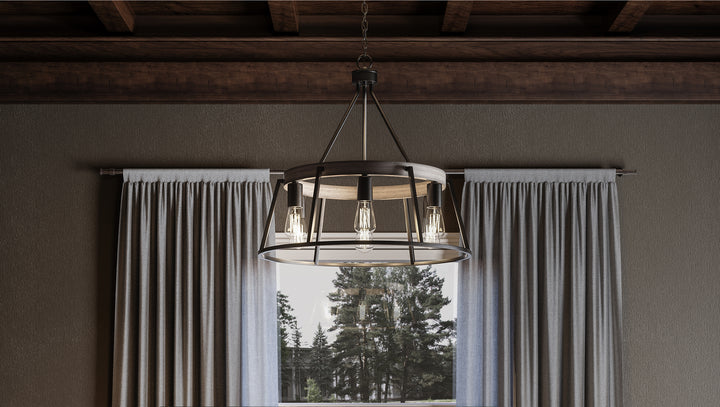 Quoizel Six Light Chandelier