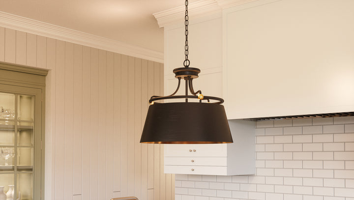 Quoizel Three Light Pendant