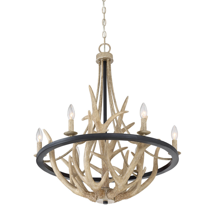 Quoizel Six Light Chandelier