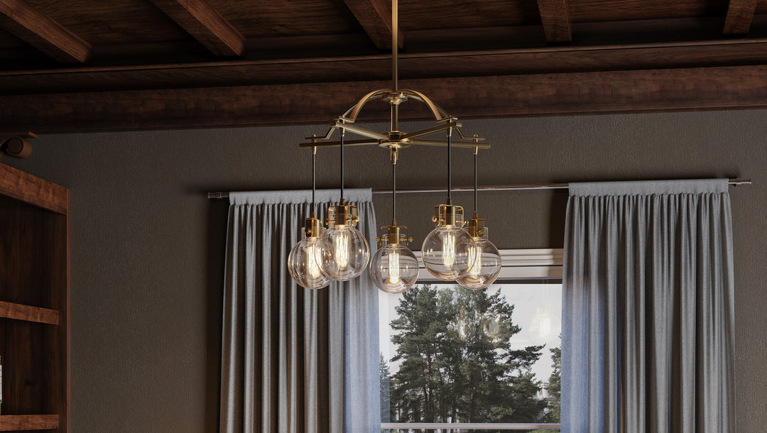 Quoizel Five Light Chandelier