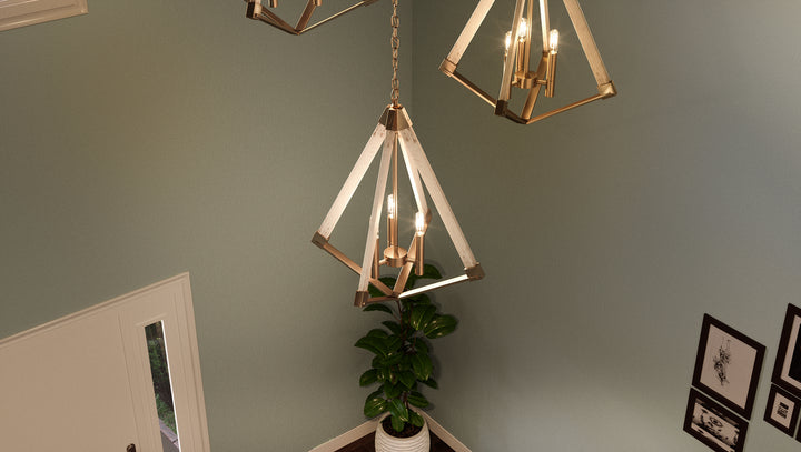 Quoizel Three Light Foyer Pendant