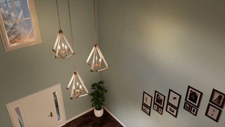 Quoizel Three Light Foyer Pendant