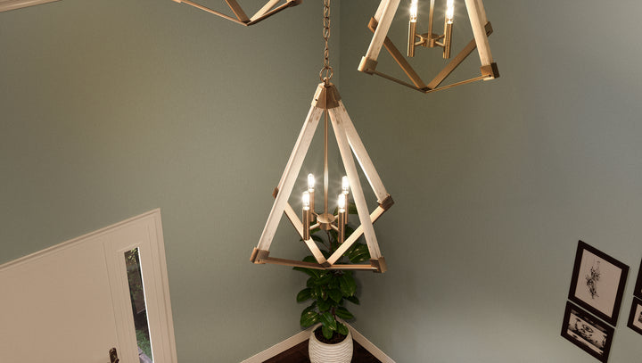 Quoizel Four Light Foyer Pendant