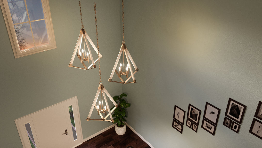 Quoizel Four Light Foyer Pendant