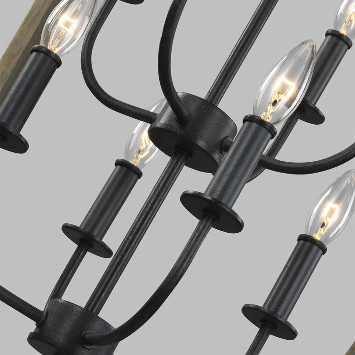 Visual Comfort Studio Eight Light Chandelier