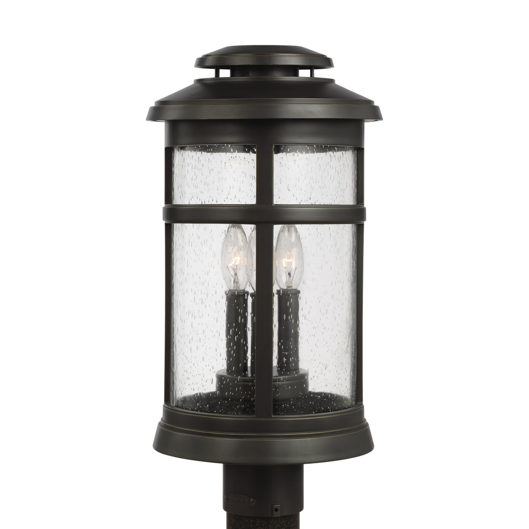 Visual Comfort StudioNewportThree Light Outdoor Post Lantern