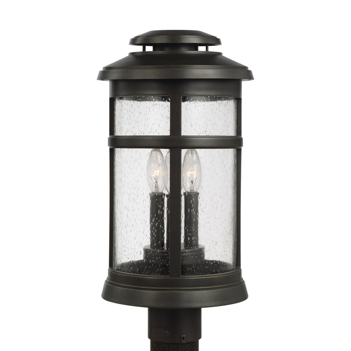 Visual Comfort StudioNewportThree Light Outdoor Post Lantern