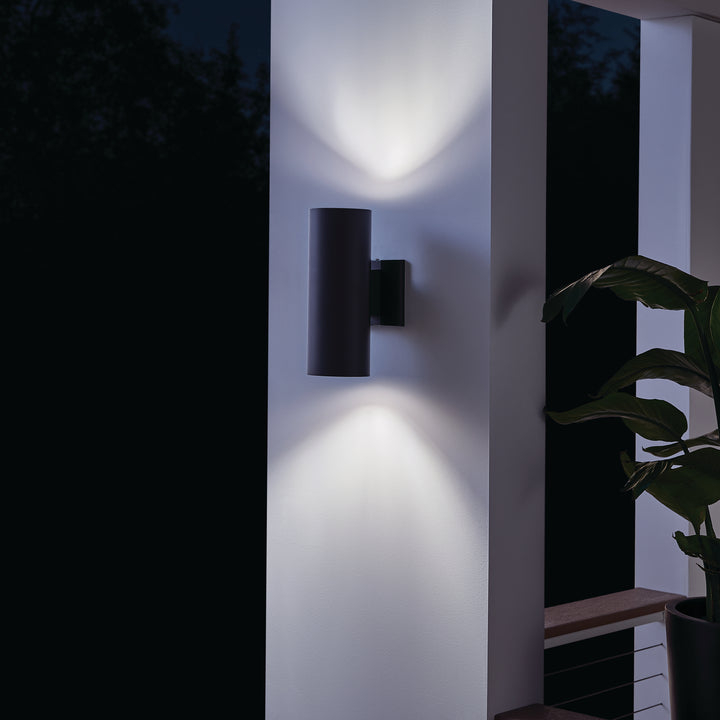 Kichler Two Light Outdoor Wall Mount