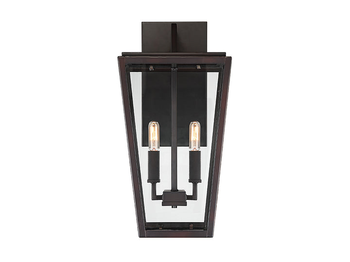 Savoy House Milton Two Light Wall Lantern