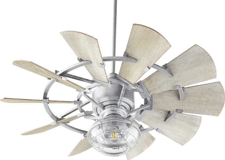 Quorum Windmill 44" Indoor DC Farmhouse Ceiling Fan with Remote