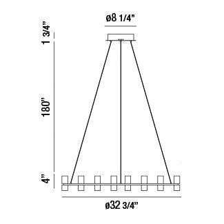 Eurofase LED Chandelier