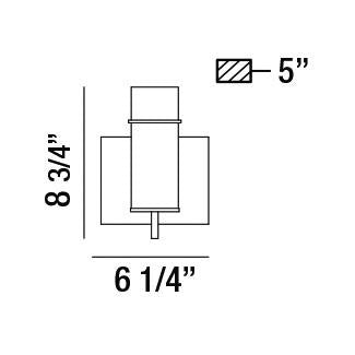 Eurofase One Light Wall Sconce