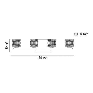 Eurofase LED Bathbar