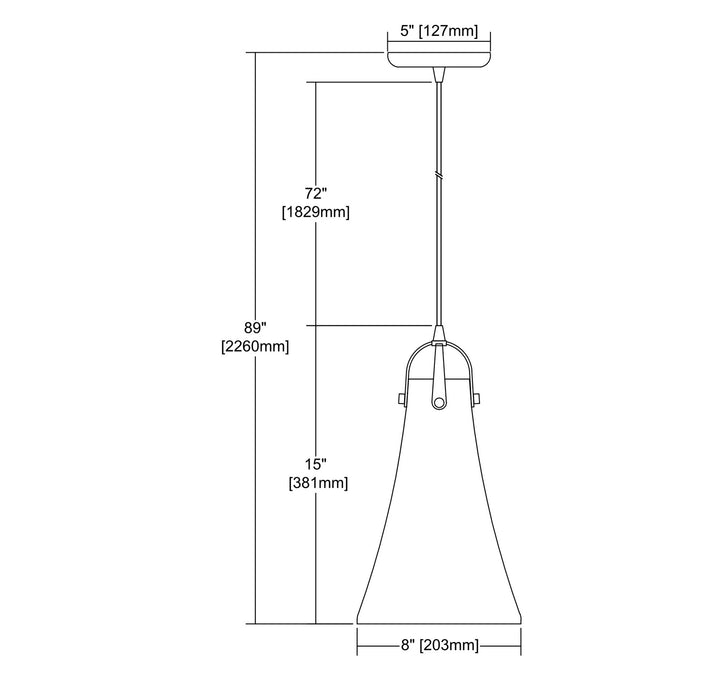 ELK Home One Light Mini Pendant