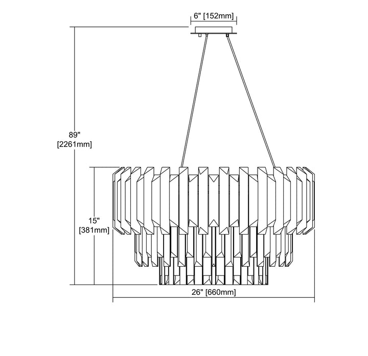 ELK Home Six Light Chandelier