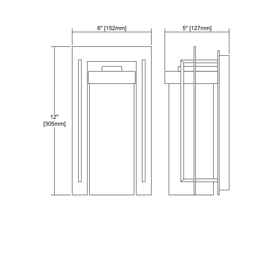 ELK Home One Light Outdoor Wall Sconce