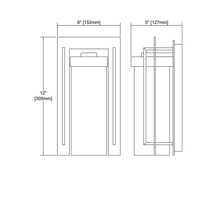 ELK Home One Light Outdoor Wall Sconce