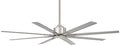 Pewter, Nickel, Silver Base with 8 Brushed Nickel Wet Blades. / 65.00